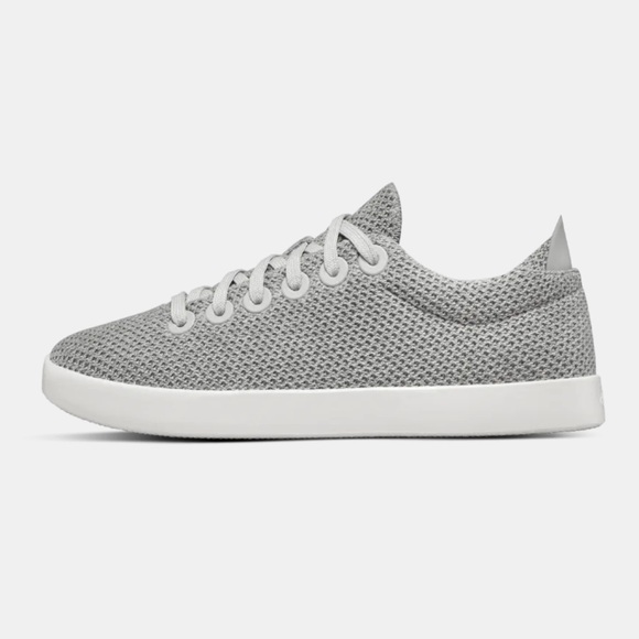 • Men’s • All Birds Tree Pipers Lace Up Sneaker Luna Gray with White Sole 11 - Picture 1 of 6